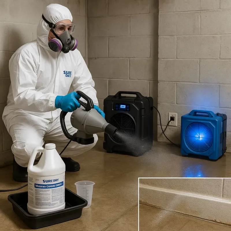 Sanitization and Odor Removal process in Ansonia, OH