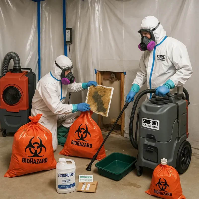 Contaminated Water Handling Protocols process in Ansonia, OH